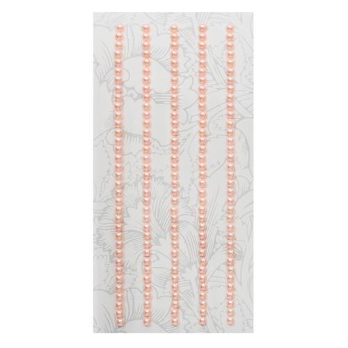 Декоративные наклейки 3мм (жемчуг) (Z17 коралл) фото 1 &mdash; PalitraMastera