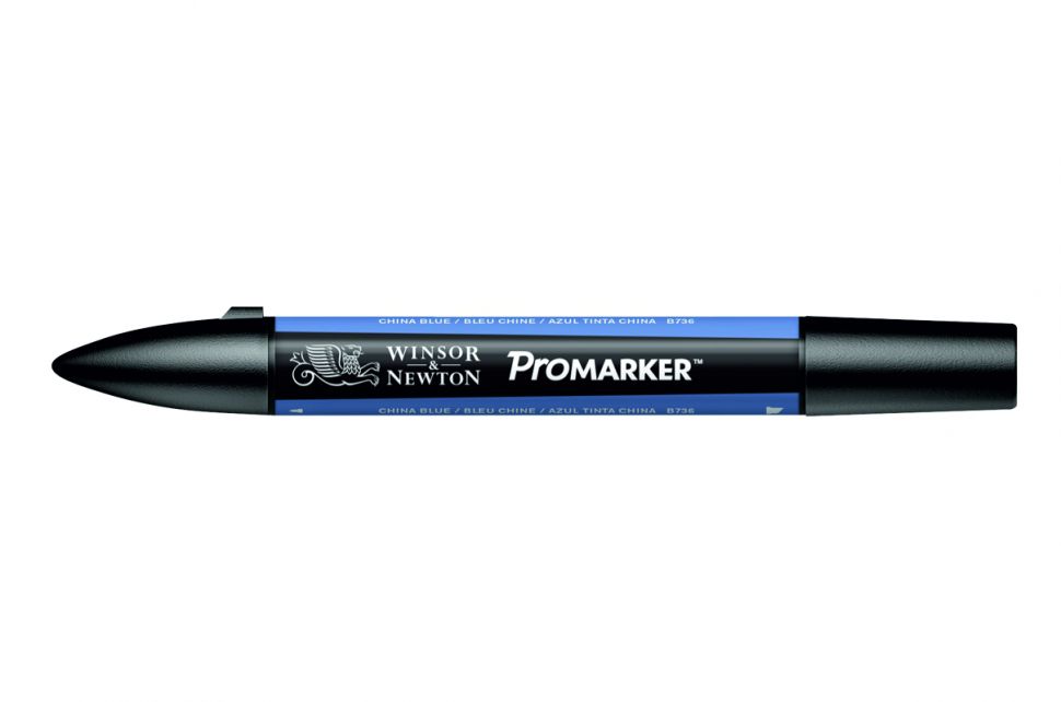 Winsor&Newton Маркер художественный Pro, ярко-синий фото 1 — PalitraMastera