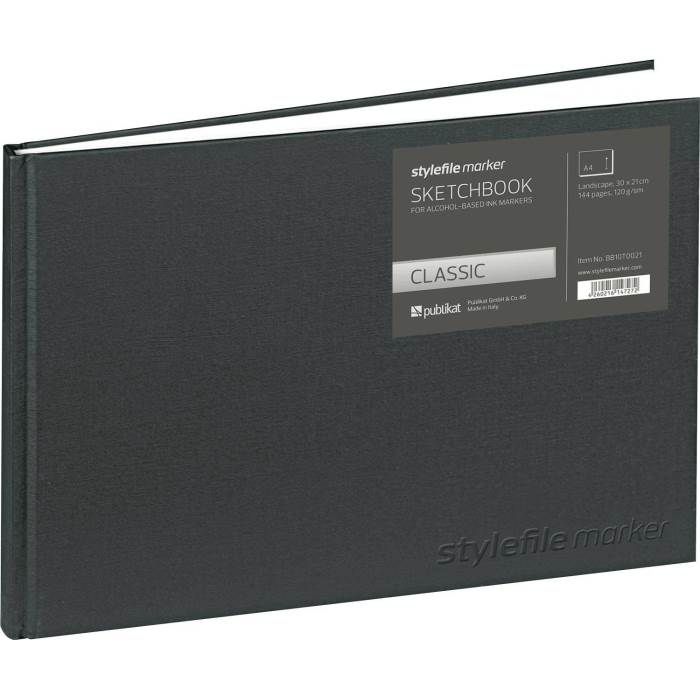 Скетчбук для маркера STYLEFILE CLASSIC А4 120г/м.кв 144л пейзаж--- фото 1 &mdash; PalitraMastera