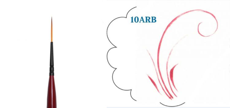 Кисть синт. круглая &quot;лайнер&quot;№ 01 Series 10  - — PalitraMastera