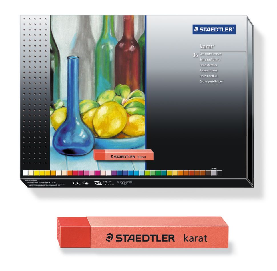 Пастель сухая худ. STAEDTLER "Karat", 36 цв. 10х10х65 мм АКЦИЯ!!! фото 1 &mdash; PalitraMastera