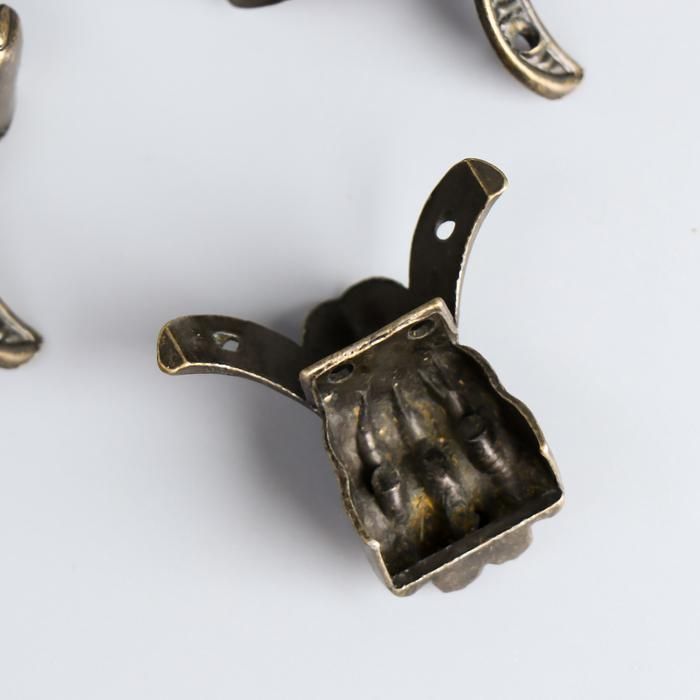 Уголок (ножка) для шкатулки &quot;Лапа&quot; 4,3х3,4 см 1ШТ С-024 3094195 — PalitraMastera