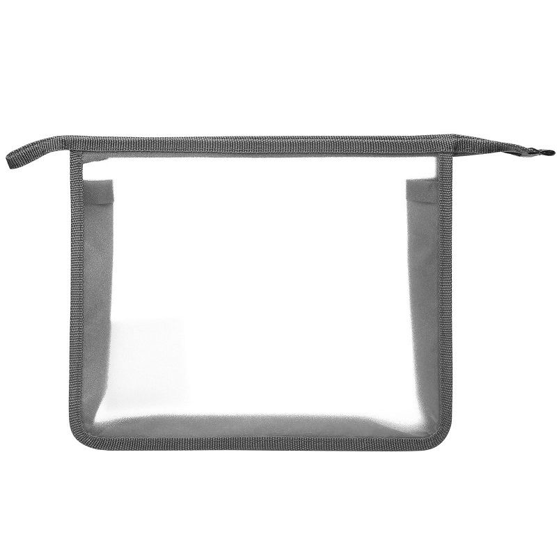 Папка д/тетрадей 1 отд. А5 Creativiki молния сверху 235х190х50 мм серый пластик универс. фото 1 — PalitraMastera