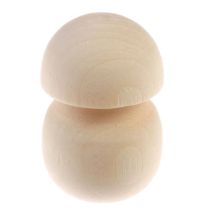 Заготовка для творчества «Грибок», малый 2773651/ 2,8 см × 2,8 см × 4 см дерево — PalitraMastera