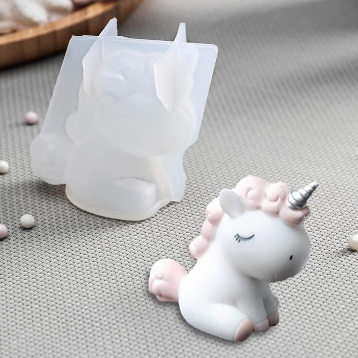 Молд «Единорожка», 4,5*3,36 см (подходит для изготовления мыла) — PalitraMastera