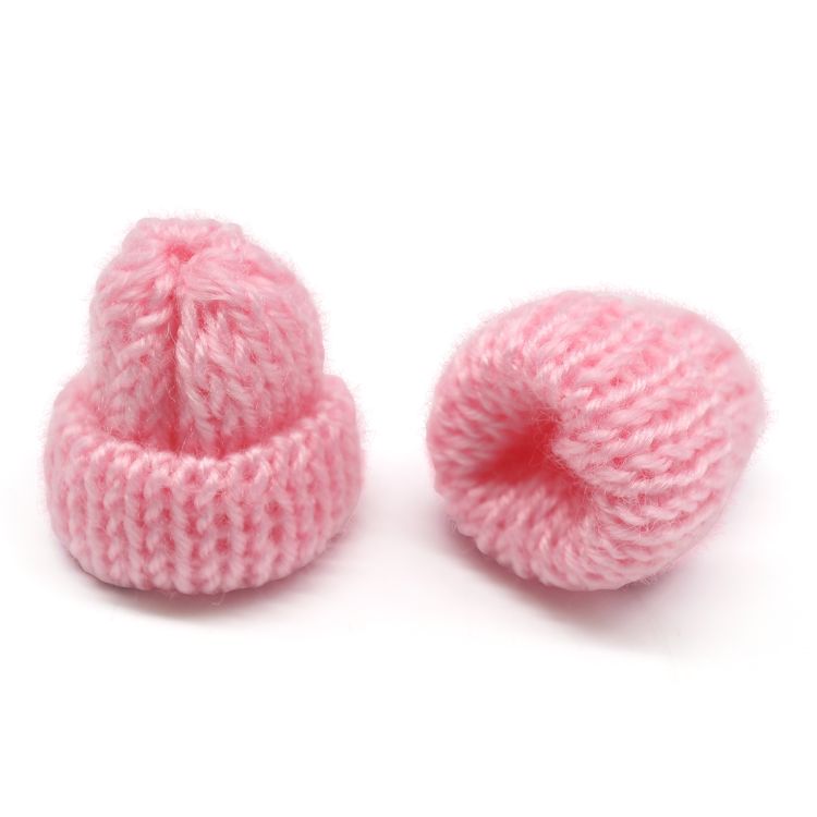 AR025 Шапочки для игрушек, 5см (розовый) 1шт — PalitraMastera