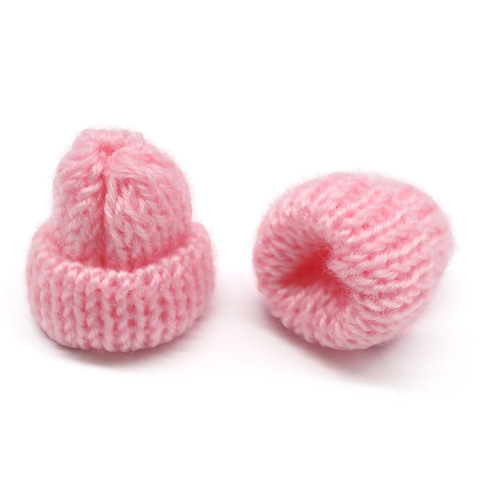 AR025 Шапочки для игрушек, 5см (розовый) 1шт фото 1 — PalitraMastera