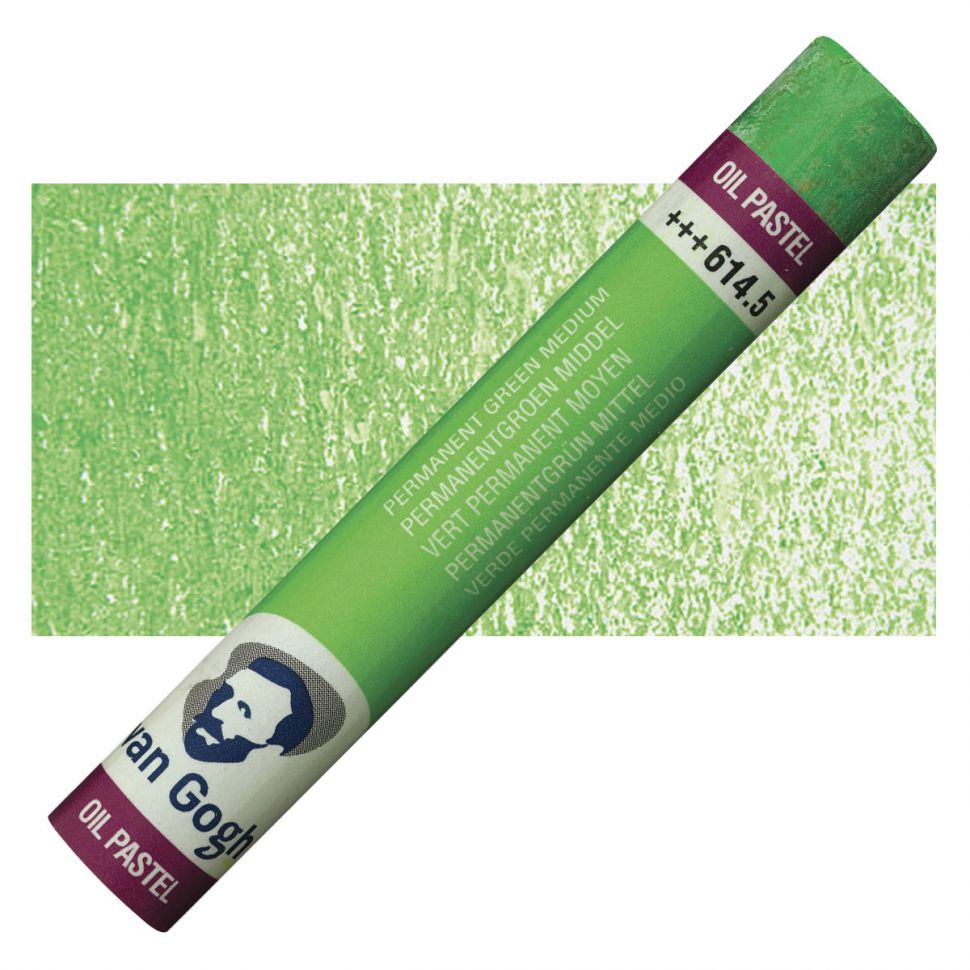Пастель масляная Van Gogh №614.5 Зеленый средний устойчивый фото 1 — PalitraMastera