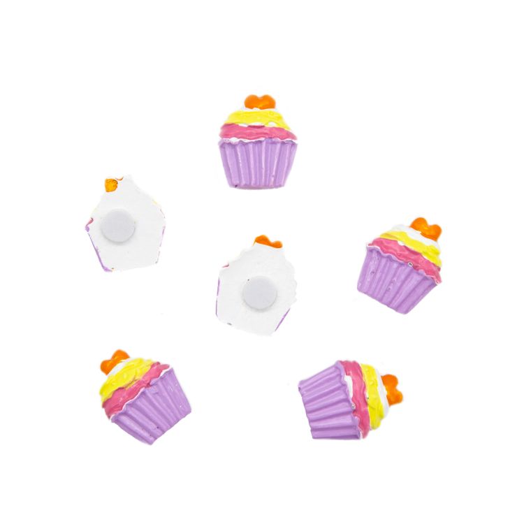 LR15-4604 Декоративное украшение со стикером 'Пирожное' 1 шт — PalitraMastera