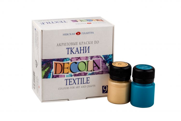 Набор акрил ткань Декола 9*20мл — PalitraMastera