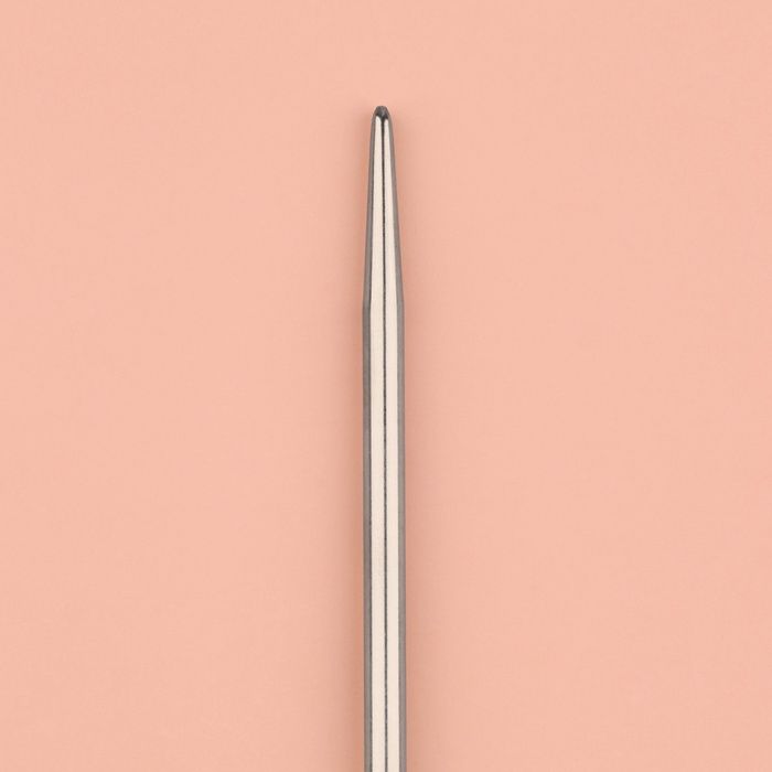 Спицы круговые, для вязания, с металлическим тросом, d=2.5 мм, 14/80 см — PalitraMastera