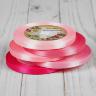 Атласная лента из набора, 1шт, размер 1 ленты: 6мм, 23±1м, цвет розовый спектр фото 2 — PalitraMastera