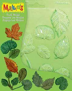 Формочки для слепков Листья --- фото 1 — PalitraMastera