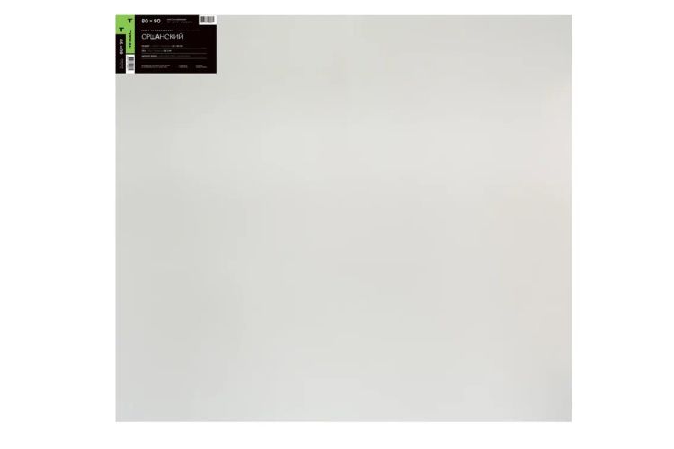 80х90 холст грунтованный оршанский мелкозернистый — PalitraMastera