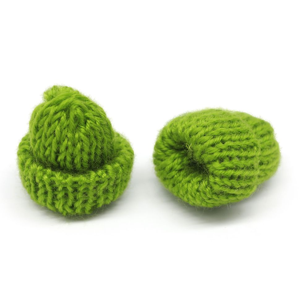 AR025 Шапочки для игрушек, 5см (зеленый) 1шт фото 1 — PalitraMastera