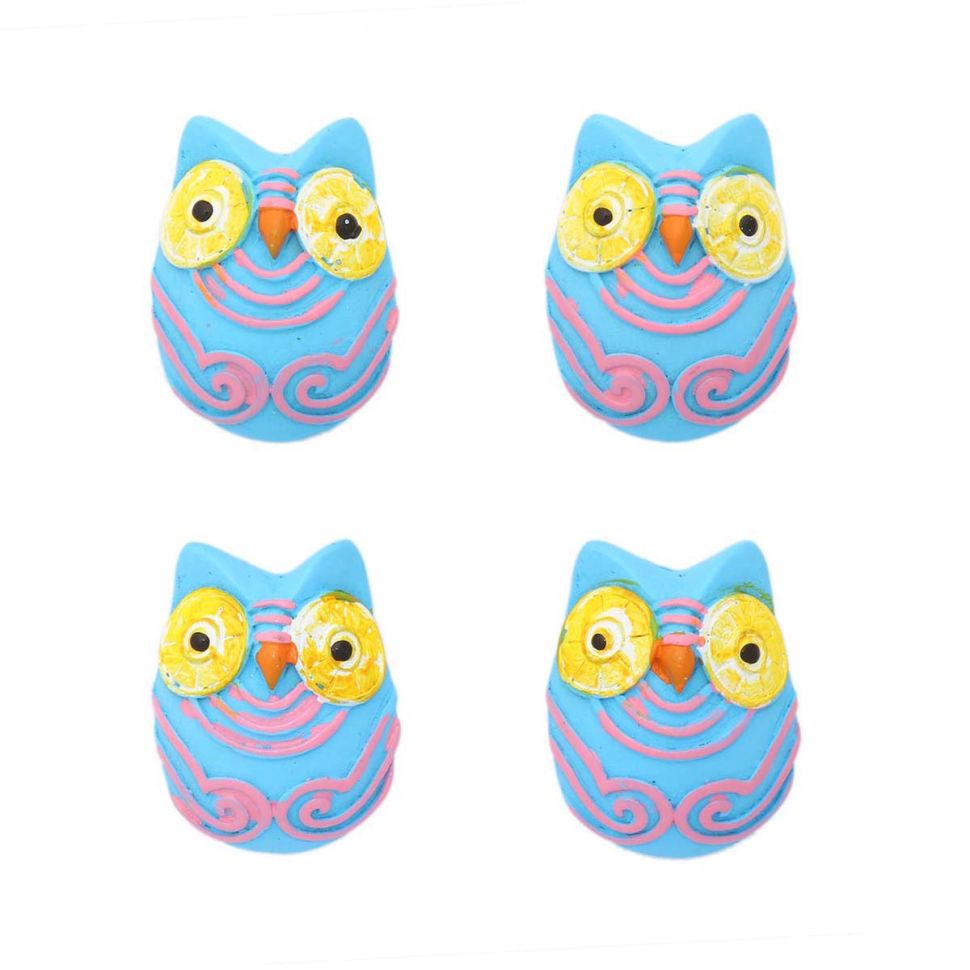 LR15-4601 Декоративное украшение со стикером 'Сова' 1 шт фото 1 — PalitraMastera