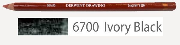 6700.Карандаш "Drawing" /черная сл. кость фото 1 &mdash; PalitraMastera