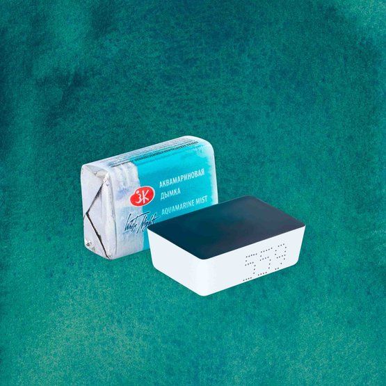 Аквамариновая дымка акварель Белые Ночи кювета 2,5 мл фото 1 — PalitraMastera