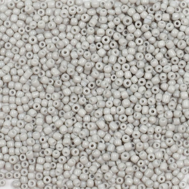 Бисер Astra&amp;Craft 11/0, 20г (910 серый/непрозрачный, матовый) — PalitraMastera