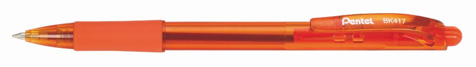 Шариковая ручка автоматич. (матовый корпус), оранжевый стержень, 0.7 м фото 1 &mdash; PalitraMastera