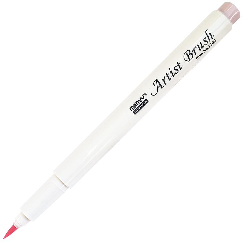 Маркер-кисть, акварельные чернила на водной основе Blush Pink MAR1100/76 /Marvy фото 1 &mdash; PalitraMastera
