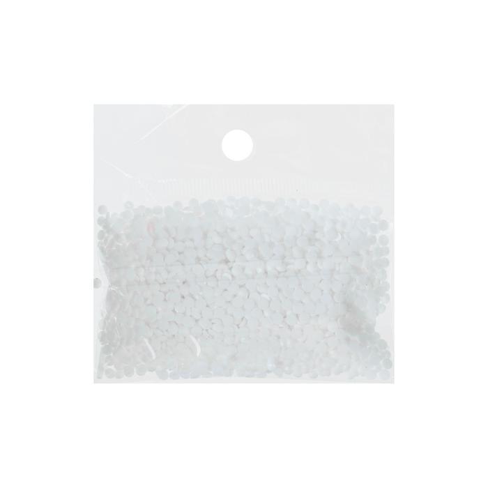 Стразы для алмазной вышивки, 10 гр, не клеевые, круглые d=2,5мм В5200 White Bright  1858374 фото 1 — PalitraMastera