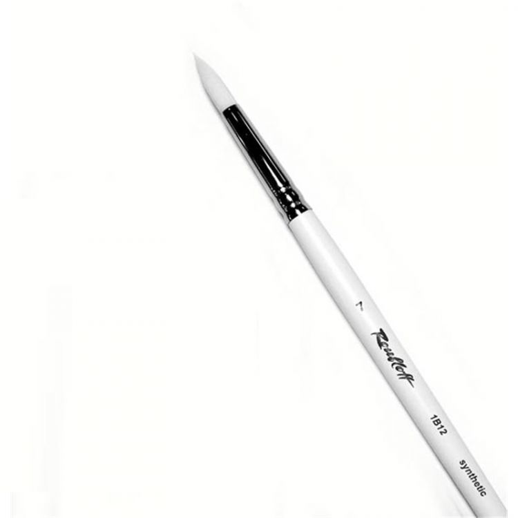 Синтетика под щетину круглая, удл. ручка № 07 /Roubloff /1B12 — PalitraMastera