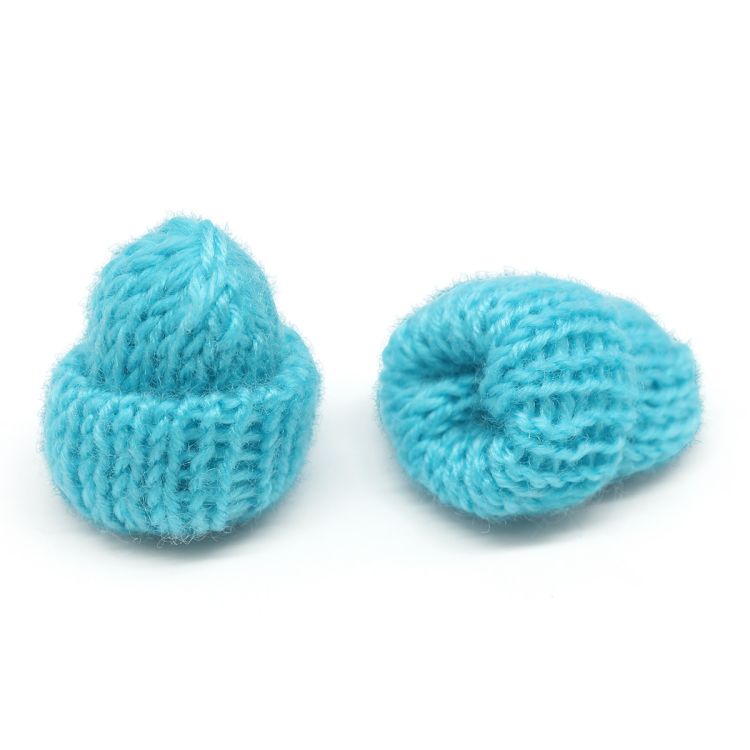 AR025 Шапочки для игрушек, 5см (голубой) 1шт — PalitraMastera