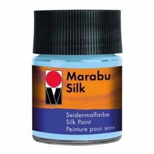 Marabu Краски по шелку Silk, 50 мл, синий пастельный фото 1 &mdash; PalitraMastera