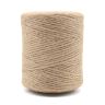 70487 Шпагат джутовый 2-х ниточный 1120 текс, кач. СВ, 1,12 мм*196 м, 220 гр, цв. натуральный фото 2 — PalitraMastera