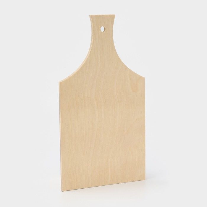 Доска разделочная деревянная с ручкой, 30*16,5 см, фанера фото 1 — PalitraMastera