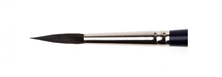 Кисть для акварели VanGogh 111 белка имитация круглая ручка короткая №04 — PalitraMastera