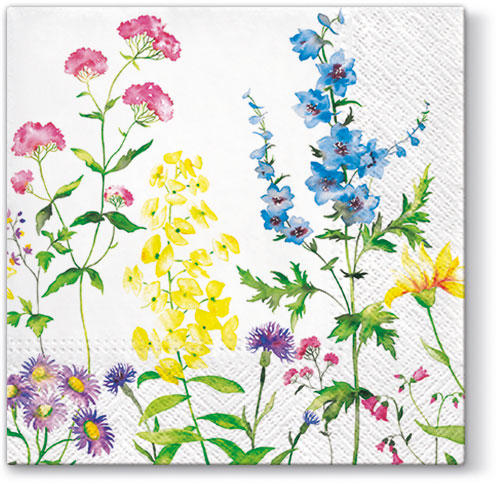 Салфетки трехслойные для декупажа, коллекция "Lunch" PAW Decor Collection "В моем саду" &mdash; PalitraMastera