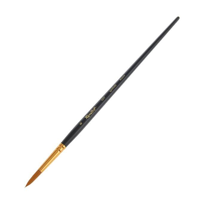 Синтетика кр.удл. черная ручка № 06 /Roubloff /1317 фото 1 &mdash; PalitraMastera