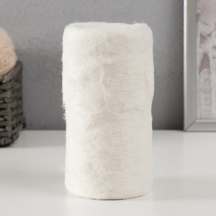 Вата льняная для ватных игрушек слоистая,100% лeн, 250 грамм, АРТ. VL-250S 9921967 — PalitraMastera