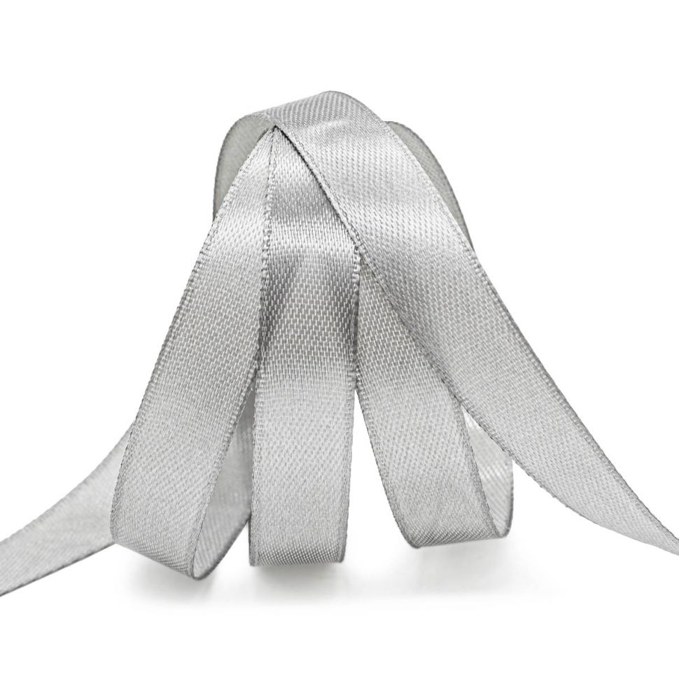 Лента атласная 1,2см*22,86м (148 стальной) фото 1 — PalitraMastera