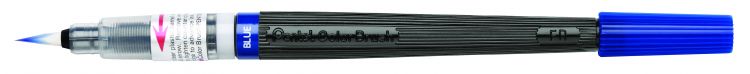 Кисть с краской Colour Brush  в блистере , синий цвет — PalitraMastera
