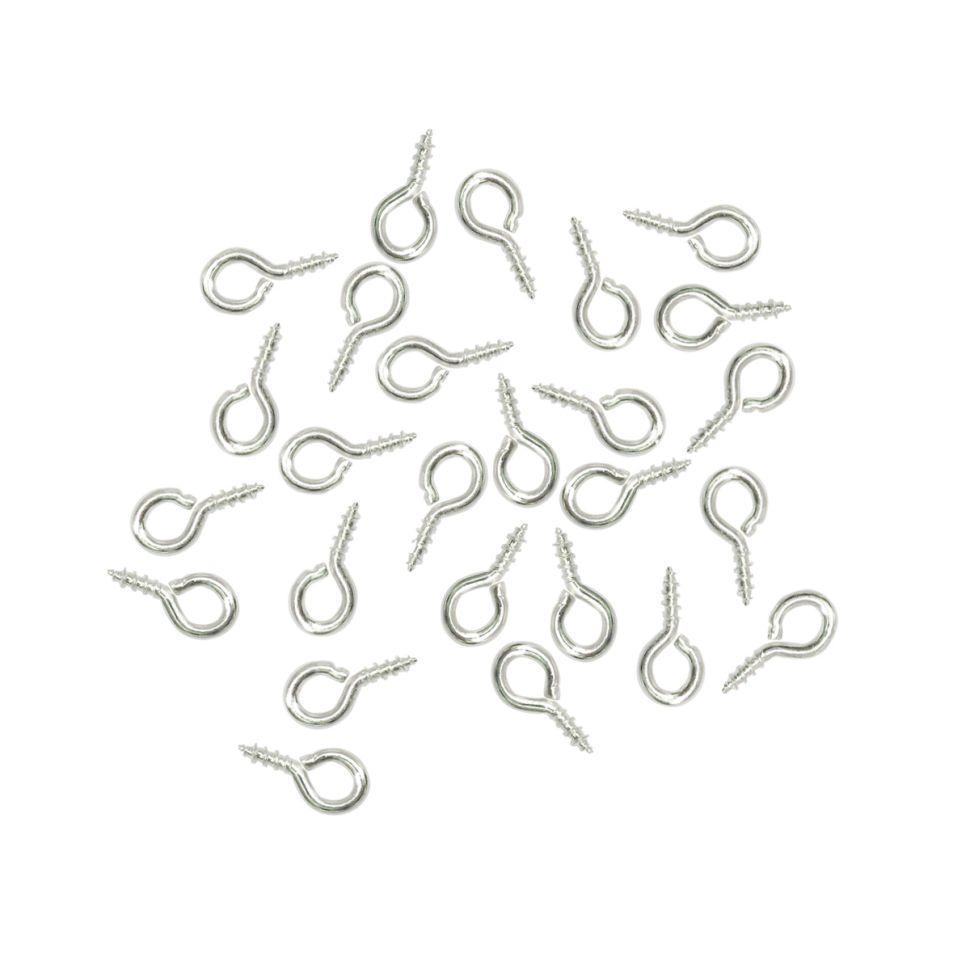 FIN2150 Штифты винтовые, 8*4mm, 1 шт, Astra&Craft (серебро) фото 1 — PalitraMastera