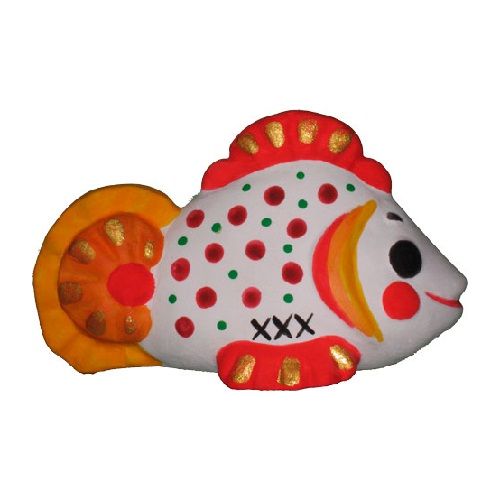 Дымковская рыбка фото 1 &mdash; PalitraMastera