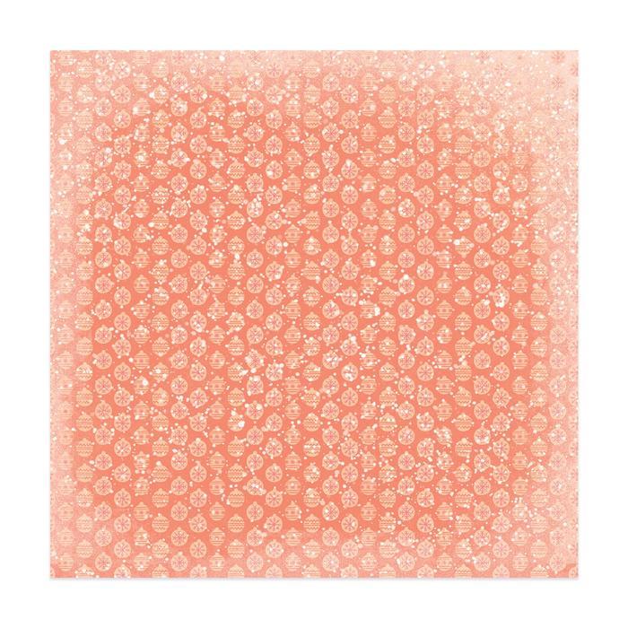 Бумага для скрапбукинга «Игрушки на елочку», 30,5 х 30,5 см — PalitraMastera