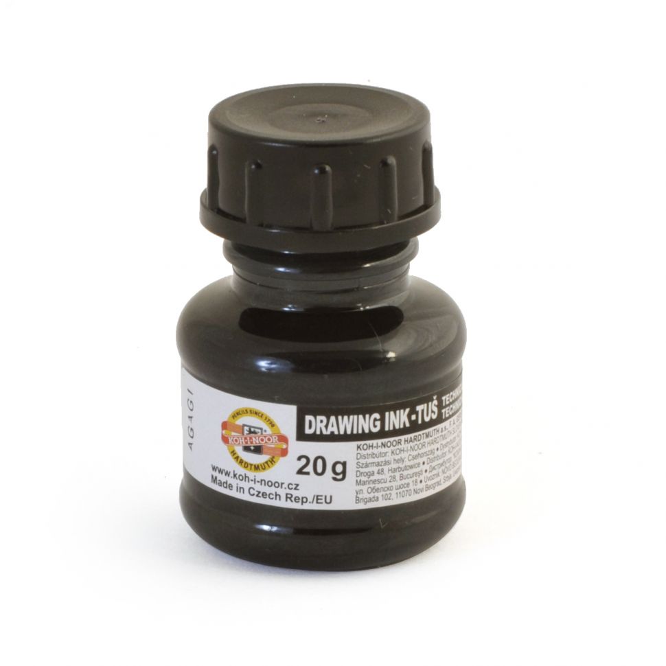 KOH-I-NOOR 1417010 Тушь черная 20 г. фото 1 — PalitraMastera