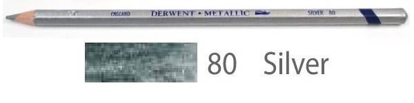 80 Карандаш c грифелем металлик /серебро — PalitraMastera