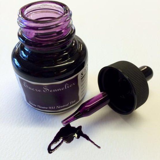 Sennelier Тушь, 30 мл, нейтральный фиолетовый--- фото 1 — PalitraMastera