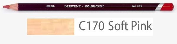 Цветной карандаш Coloursoft, мягкий, С170 розовый, круглый корпус 8 мм, грифель - 4 мм. фото 1 &mdash; PalitraMastera