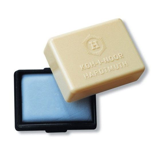 Ластик-клячка KOH-I-NOOR 6422  пластичный для графита в пластиковой упаковке, мягкий — PalitraMastera