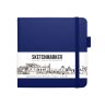 Блокнот для зарисовок Sketchmarker 140г/кв.м 12*12см 80л твердая обложка Королевский синий фото 1 &mdash; PalitraMastera