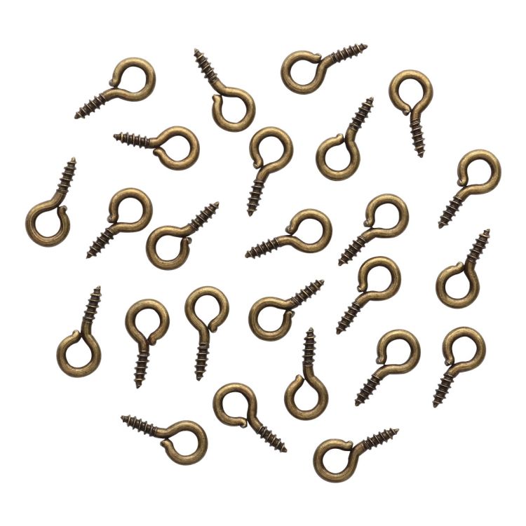 FIN2150 Штифты винтовые, 8*4mm, 1 шт, Astra&amp;Craft (латунь) — PalitraMastera