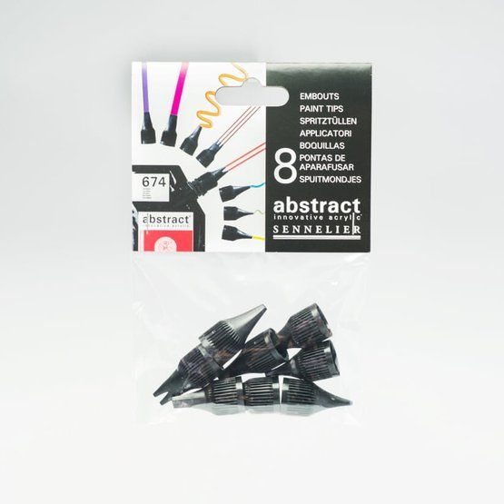 Sennelier Набор насадок для акриловых красок Abstract, 8 шт — PalitraMastera