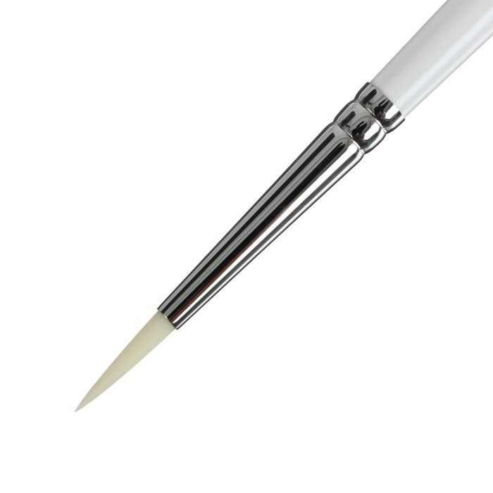 Синтетика под щетину круглая, удл. ручка № 03 /Roubloff /1B12 — PalitraMastera