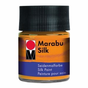 Marabu Краски по шелку Silk, 50 мл, янтарный --- фото 1 &mdash; PalitraMastera